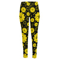 Manipura Chakra Pattern Print High-Waisted Pocket Leggings