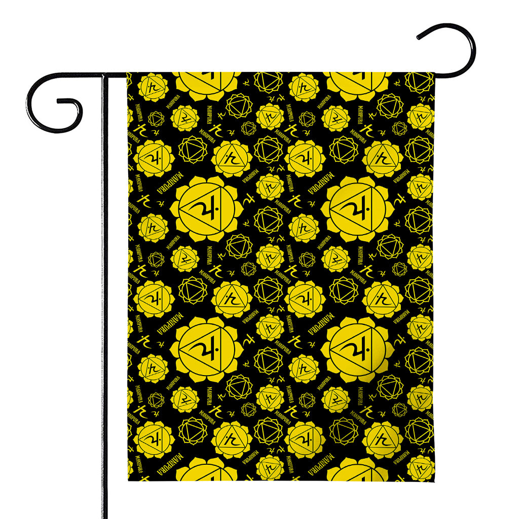 Manipura Chakra Pattern Print House Flag