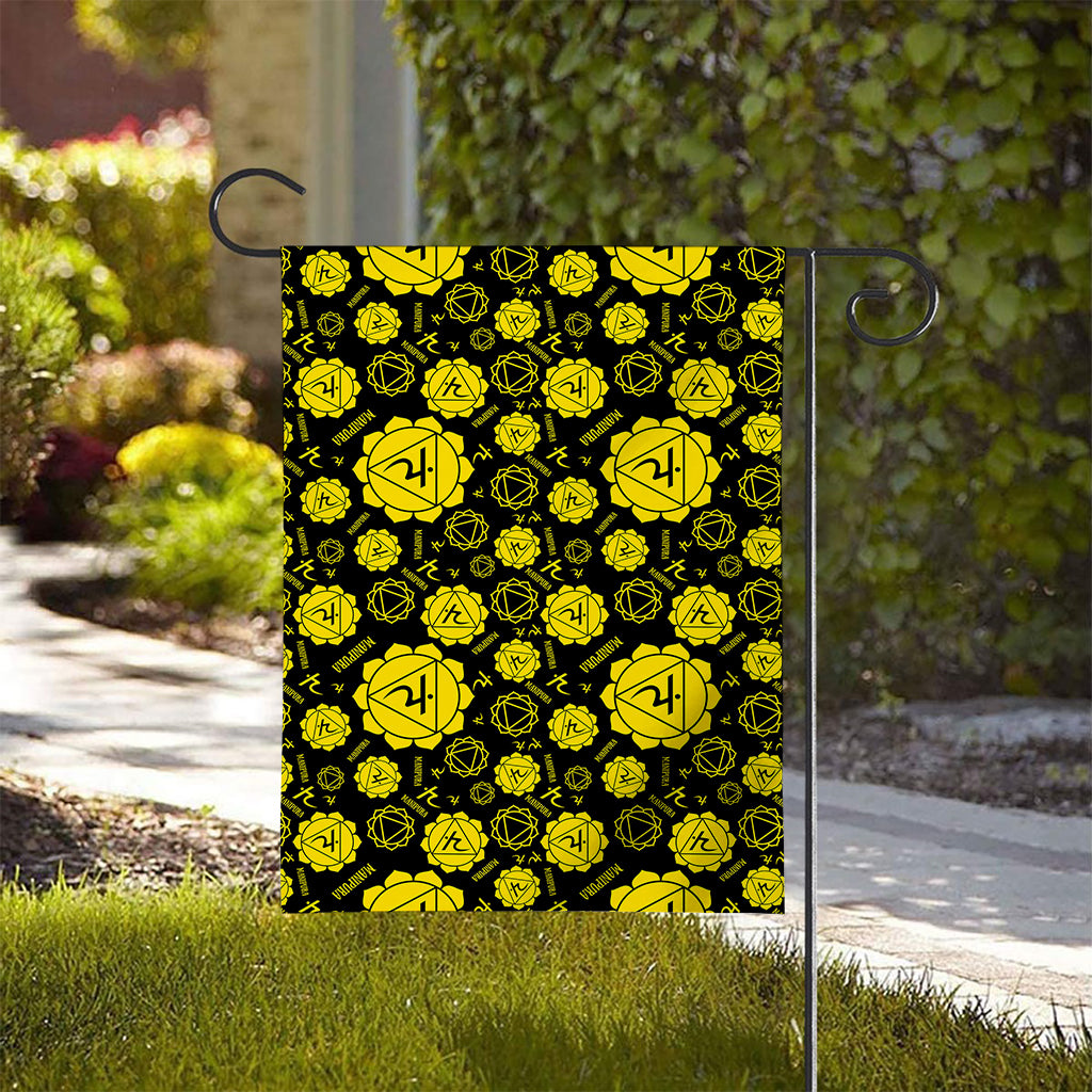 Manipura Chakra Pattern Print House Flag