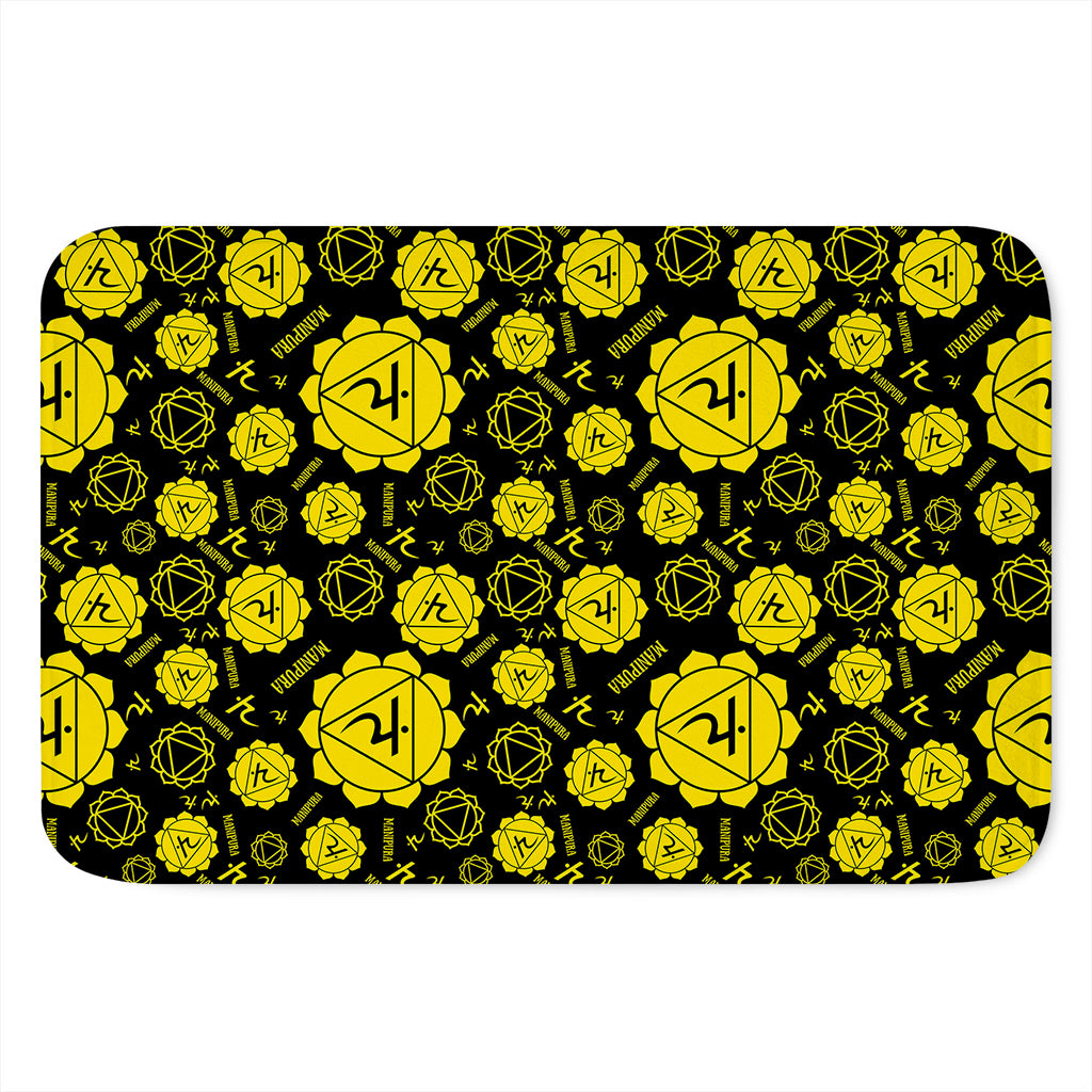 Manipura Chakra Pattern Print Indoor Door Mat