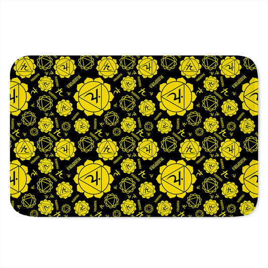 Manipura Chakra Pattern Print Indoor Door Mat