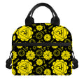 Manipura Chakra Pattern Print Insulated Lunch Bag