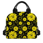 Manipura Chakra Pattern Print Insulated Lunch Bag
