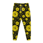 Manipura Chakra Pattern Print Jogger Pants