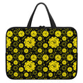 Manipura Chakra Pattern Print Laptop Sleeve With Handle