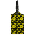 Manipura Chakra Pattern Print Luggage Tag