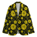 Manipura Chakra Pattern Print Men's Blazer