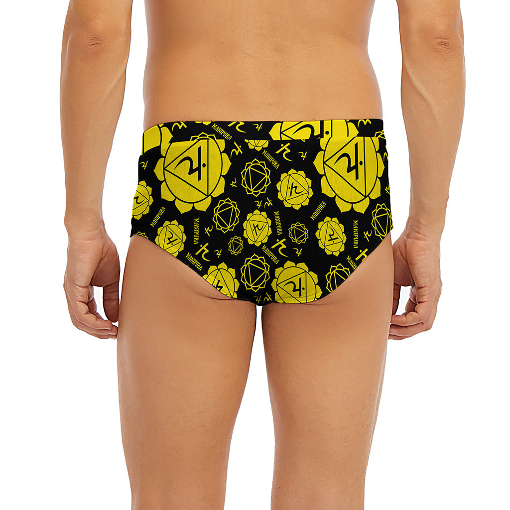 Manipura Chakra Pattern Print Men's Briefs