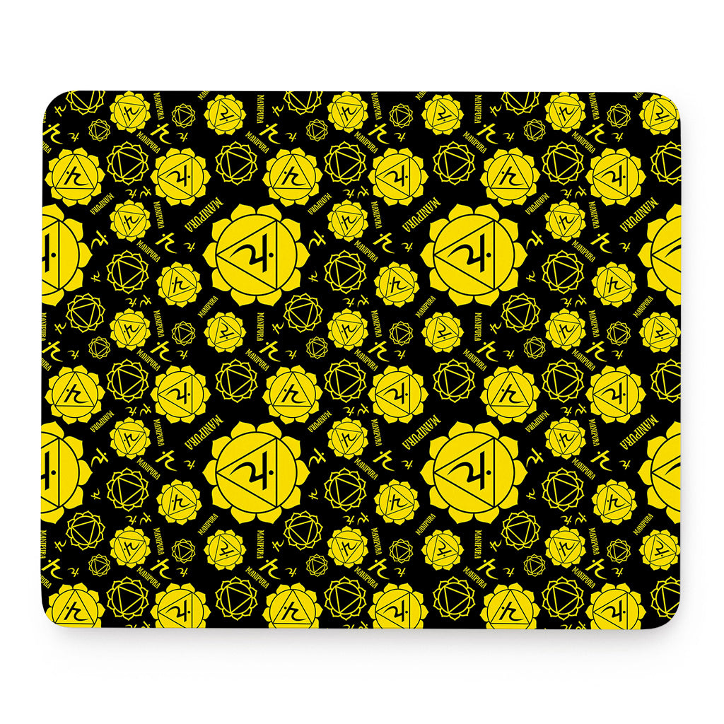 Manipura Chakra Pattern Print Mouse Pad