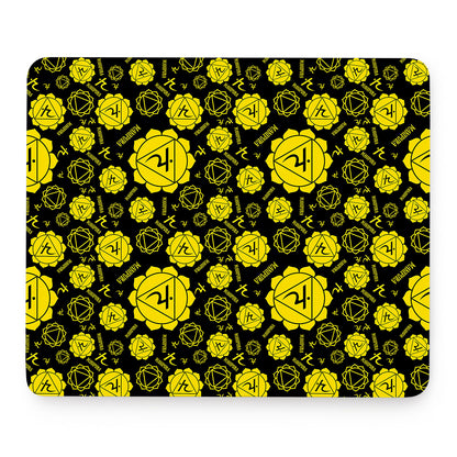 Manipura Chakra Pattern Print Mouse Pad