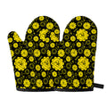 Manipura Chakra Pattern Print Oven Mitts