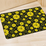 Manipura Chakra Pattern Print Polyester Doormat