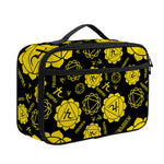 Manipura Chakra Pattern Print Portable Lunch Bag