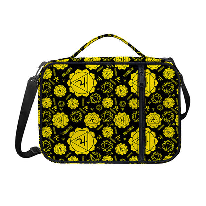 Manipura Chakra Pattern Print Shoulder Strap Bible Bag
