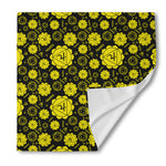 Manipura Chakra Pattern Print Silk Bandana