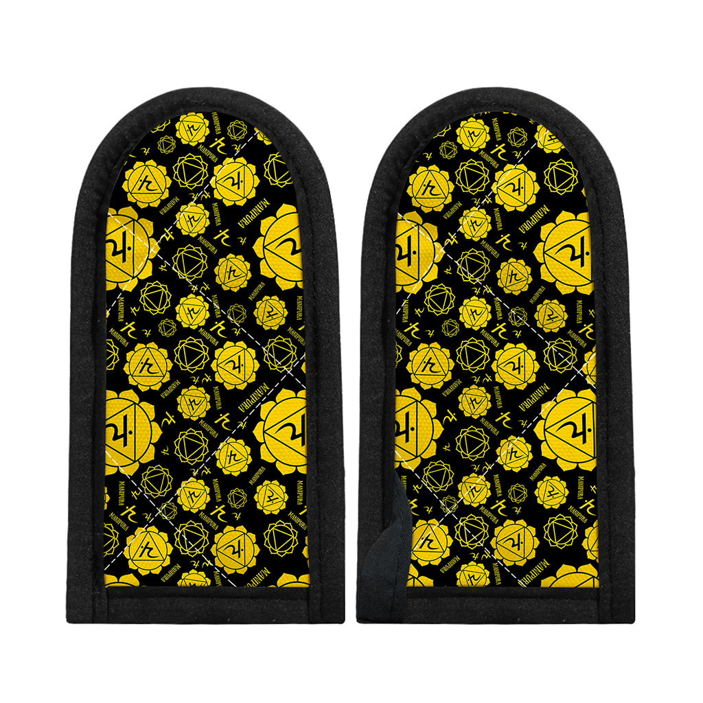 Manipura Chakra Pattern Print Skillet Handle Cover