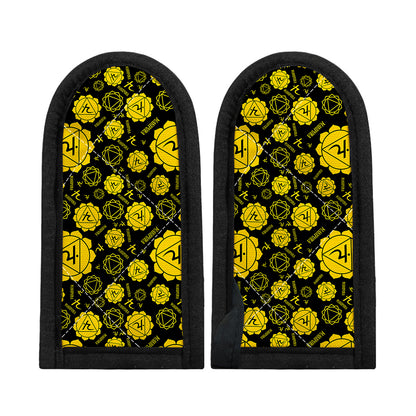Manipura Chakra Pattern Print Skillet Handle Cover