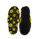 Manipura Chakra Pattern Print Slippers