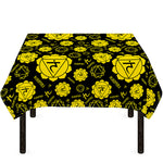 Manipura Chakra Pattern Print Tablecloth