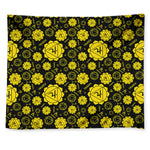 Manipura Chakra Pattern Print Tapestry