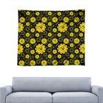 Manipura Chakra Pattern Print Tapestry