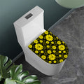 Manipura Chakra Pattern Print Toilet Lid Cover
