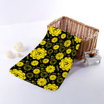 Manipura Chakra Pattern Print Towel