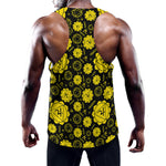 Manipura Chakra Pattern Print Training Tank Top