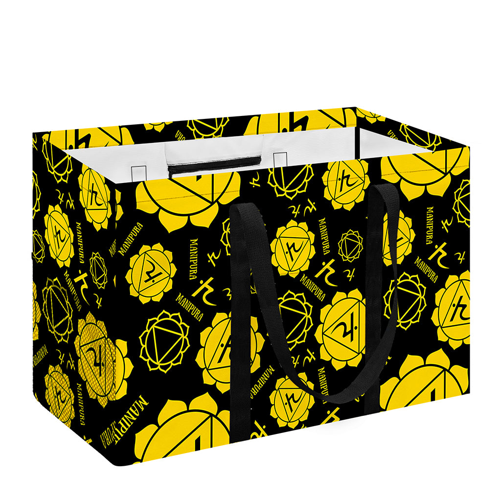 Manipura Chakra Pattern Print Utility Tote Bag