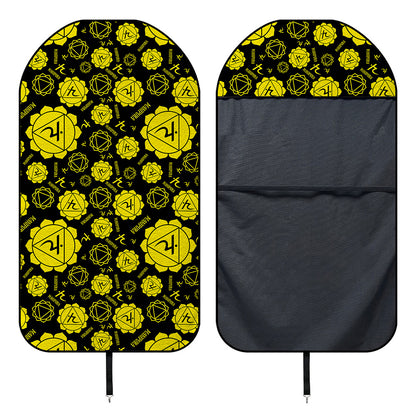 Manipura Chakra Pattern Print Waterproof Car Seat Cover