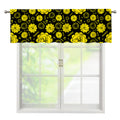 Manipura Chakra Pattern Print Window Valance