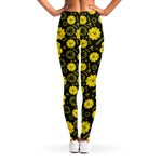 Manipura Chakra Pattern Print Women's Leggings