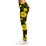 Manipura Chakra Pattern Print Women's Leggings