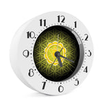 Manipura Chakra Spiritual Print Alarm Clock