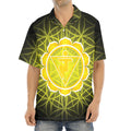 Manipura Chakra Spiritual Print Aloha Shirt