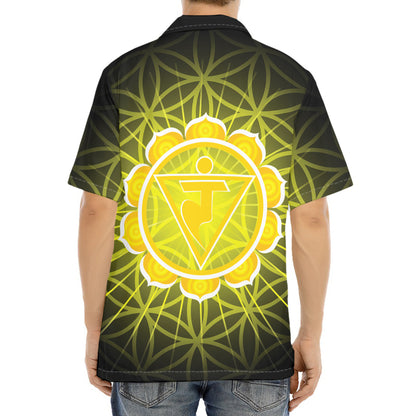 Manipura Chakra Spiritual Print Aloha Shirt