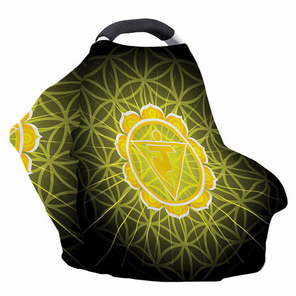 Manipura Chakra Spiritual Print Baby Seat Cover