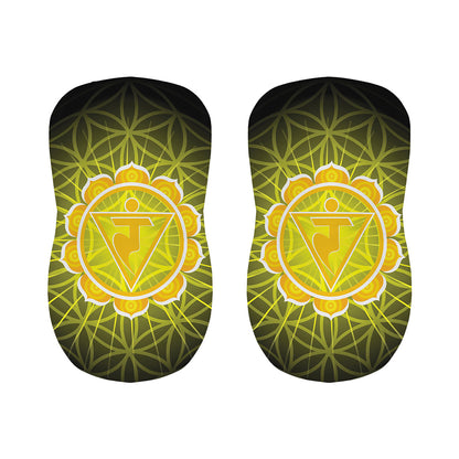 Manipura Chakra Spiritual Print Bar Stool Covers