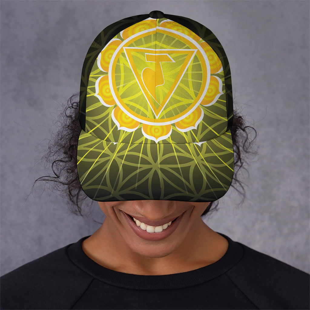 Manipura Chakra Spiritual Print Baseball Cap