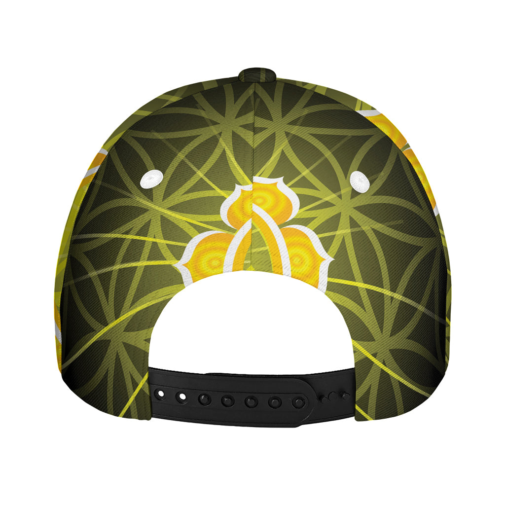 Manipura Chakra Spiritual Print Baseball Cap