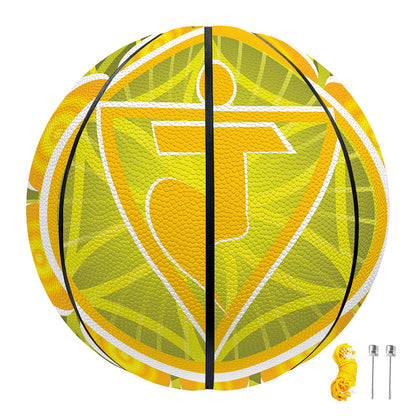 Manipura Chakra Spiritual Print Basketball