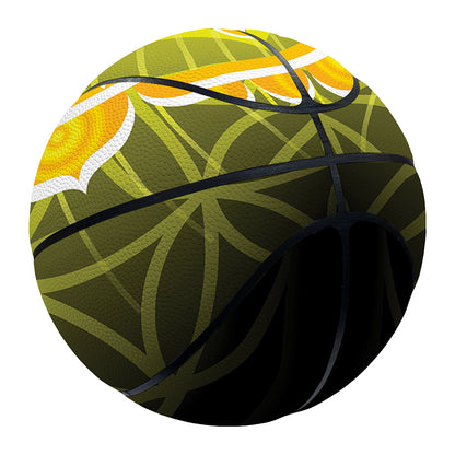 Manipura Chakra Spiritual Print Basketball