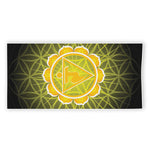 Manipura Chakra Spiritual Print Beach Towel