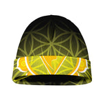 Manipura Chakra Spiritual Print Beanie