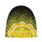 Manipura Chakra Spiritual Print Beanie