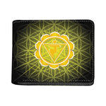 Manipura Chakra Spiritual Print Bifold Wallet