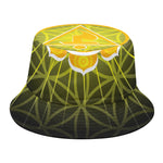 Manipura Chakra Spiritual Print Bucket Hat