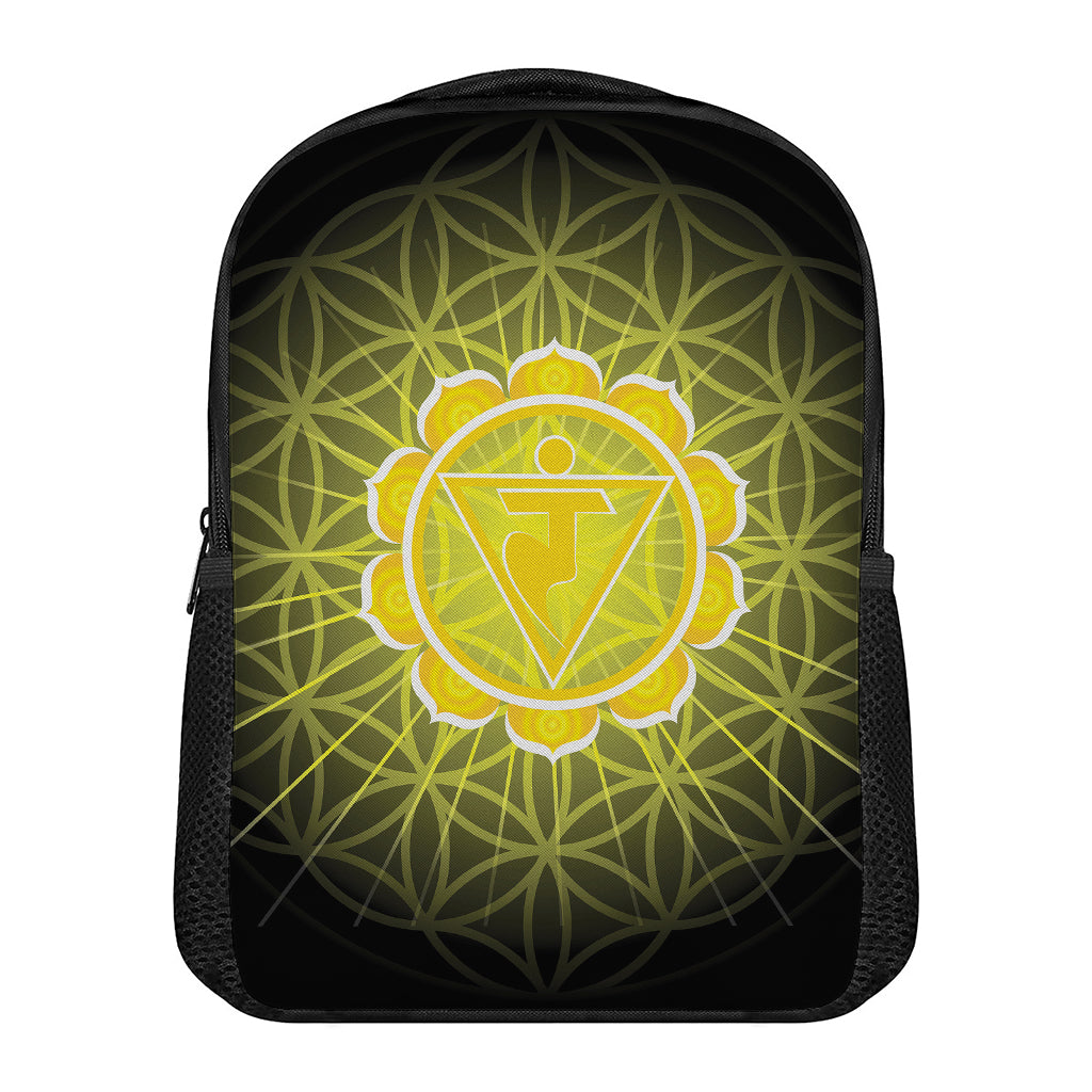 Manipura Chakra Spiritual Print Casual Backpack