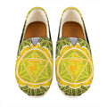 Manipura Chakra Spiritual Print Casual Shoes