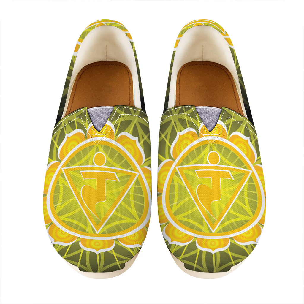 Manipura Chakra Spiritual Print Casual Shoes
